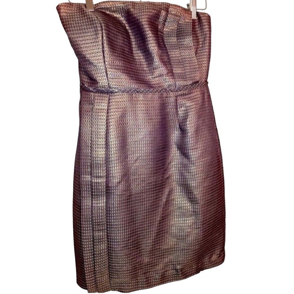 BCBG Max & Cleo Mini Gold & Black Dress- Size 6
